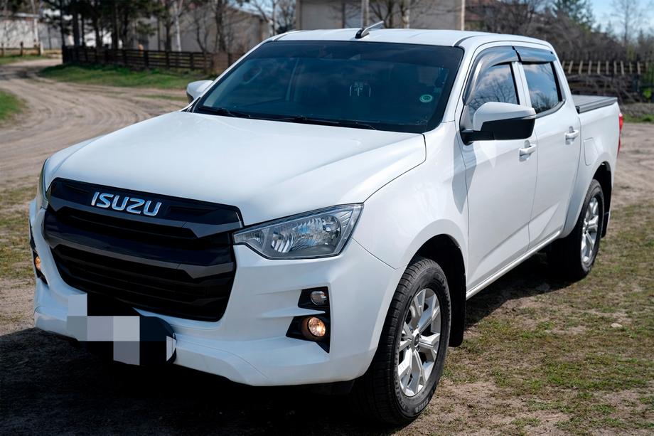 Isuzu D-Max 2019- гг. Ветровики на окна (4 шт., Sunplex Sport) Фото 4