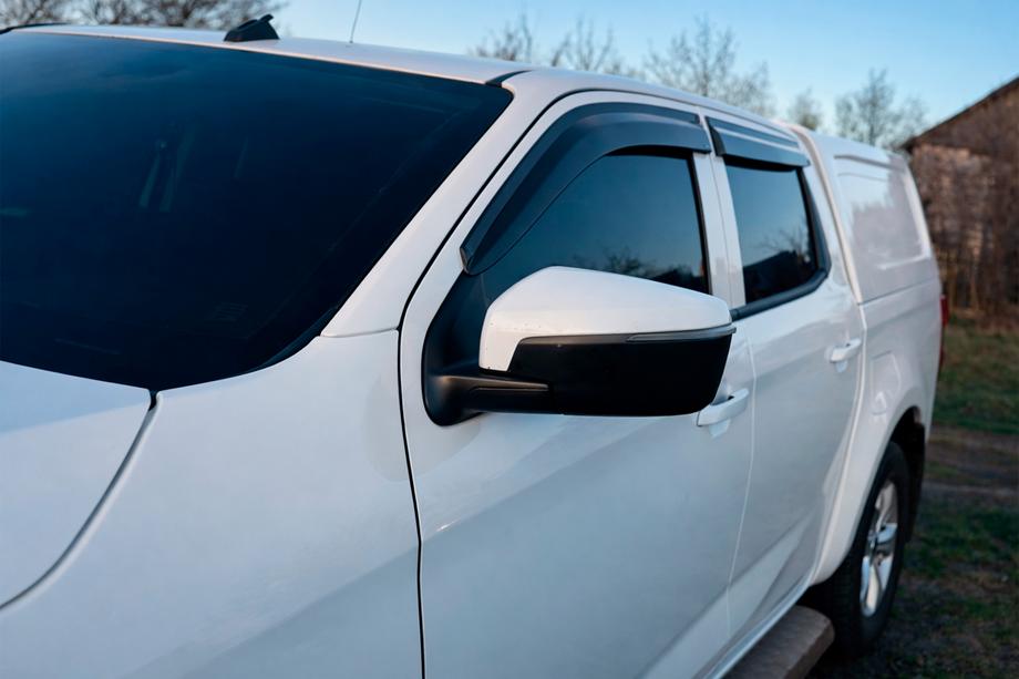 Isuzu D-Max 2019- гг. Ветровики на окна (4 шт., Sunplex Sport) Фото 8