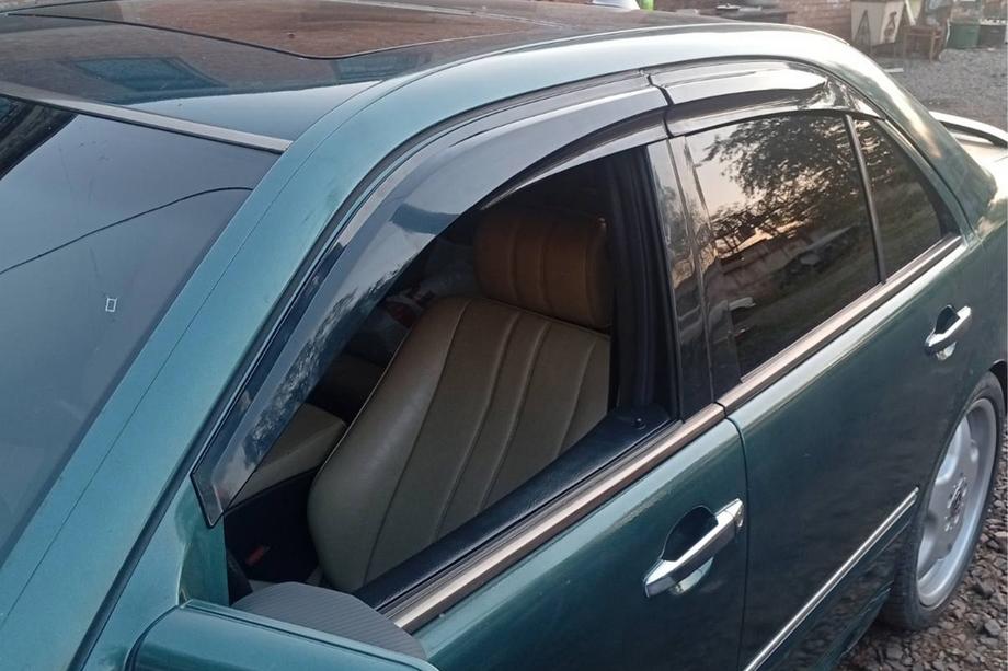 Mercedes E-class W210 1995-2002 гг. Ветровики SD (4 шт., Sunplex Sport)