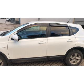 Nissan Qashqai 2007-2010 гг. Ветровики (4 шт, Sunplex Sport)