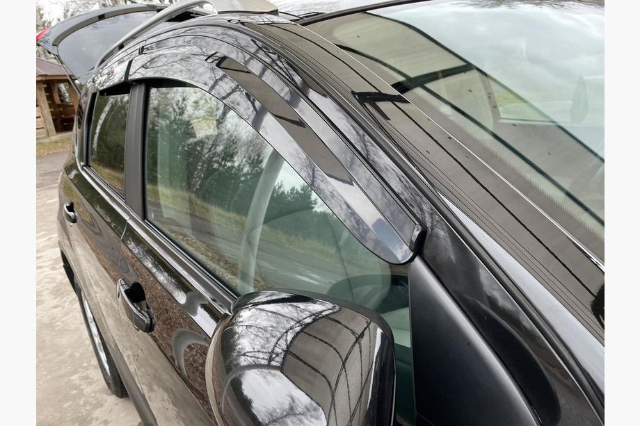 Nissan Qashqai 2007-2010 гг. Ветровики на окна (4 шт., Sunplex Sport) Фото 2