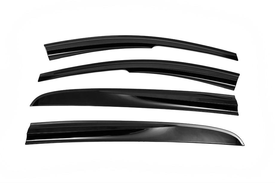 Opel Astra H 2004-2013 гг. Ветровики HB (4 шт., Sunplex Sport) Фото 3