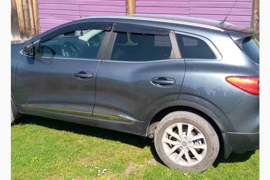 Renault Kadjar 2015-2022 гг. Ветровики на окна (4 шт., Sunplex Sport)