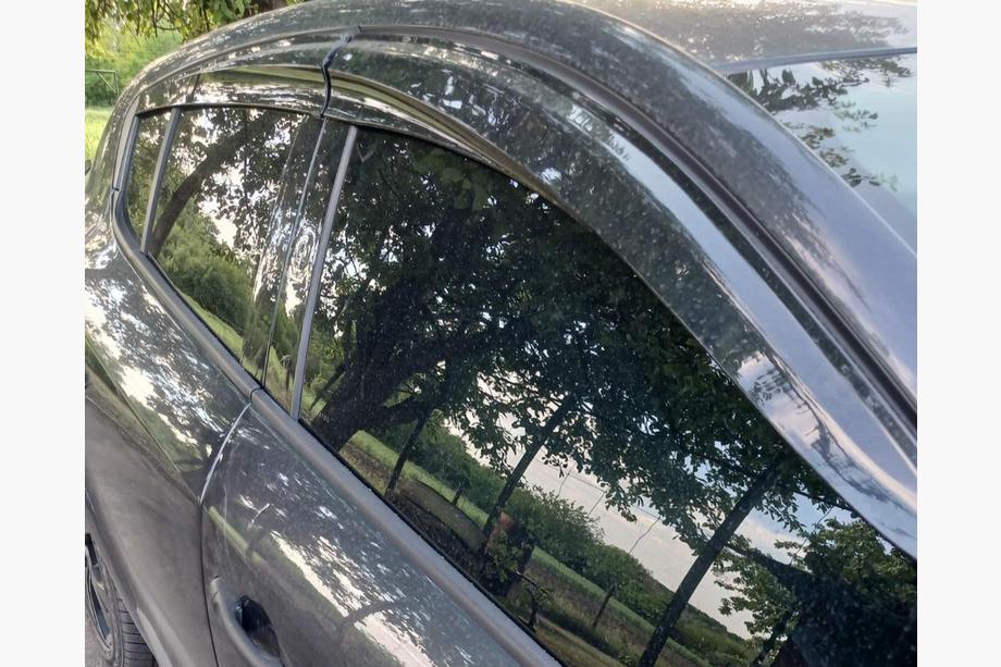 Renault Megane III 2009-2016 гг. Ветровики HB (4 шт., Sunplex Sport) Фото 4