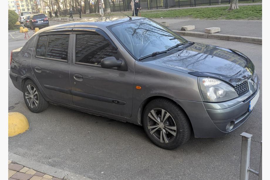 Renault Symbol 1999-2008 гг. Ветровики на окна (4 шт., Sunplex Sport) Фото 5