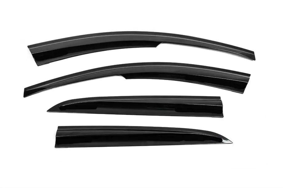 Renault Symbol 2008-2013 гг. Ветровики на окна (4 шт., Sunplex Sport) Фото 5
