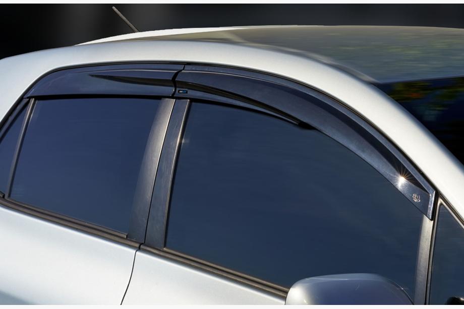 Toyota Auris 2007-2012 гг. Ветровики на окна (4 шт., Sunplex Sport) Image