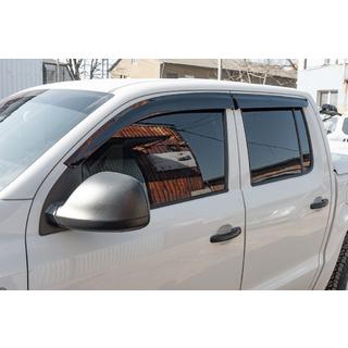 Volkswagen Amarok Ветровики (4 шт, Sunplex Sport)
