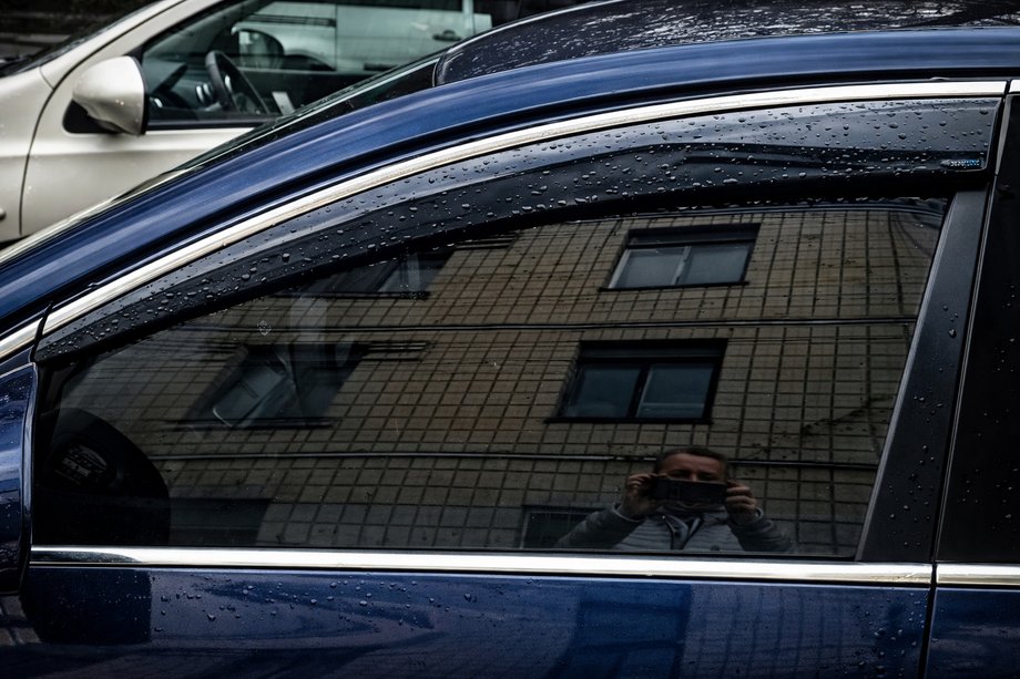 Volkswagen Passat B6 2006-2012 гг. Ветровики с хромированным молдингом (4 шт., Sunplex Chrome) Фото 1