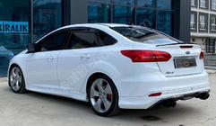 Ford Focus III 2011-2017 гг. Спойлер Sedan LIP (Sunplex, черный) (107,2см x 5,5см) фото 1