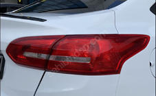 Ford Focus III 2011-2017 гг. Спойлер Sedan LIP (Sunplex, черный) (107,2см x 5,5см) фото 3