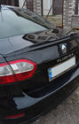 Renault Fluence 2009-2016 гг. Спойлер LIP (Sunplex, черный) (125,4см x 7,2см) фото 4