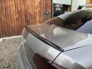 Volkswagen Passat B7 2012-2015 гг. Спойлер Lip (Sunplex, черный, для EU) (115,8см x 6,3см) фото 1