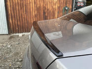 Volkswagen Passat B7 2012-2015 гг. Спойлер Lip (Sunplex, черный, для EU) (115,8см x 6,3см) фото 4