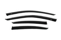 Lexus GS 2011-2020 гг. Ветровики с хромированным молдингом (4 шт, HIC) фото 5