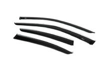 Lexus GS 2011-2020 гг. Ветровики с хромированным молдингом (4 шт, HIC) фото 6