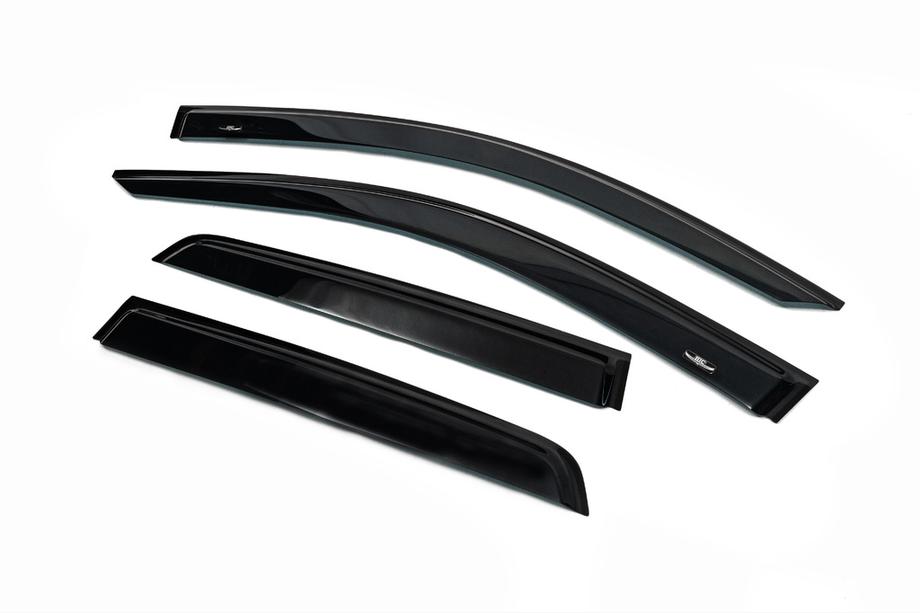 Mitsubishi ASX 2010-2023 гг. Ветровики на окна (4 шт, HIC) Фото 5
