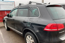 Porsche Cayenne 2010-2017 гг. Ветровики на окна (4 шт, HIC) фото 1