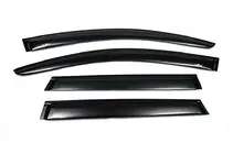 Porsche Cayenne 2010-2017 гг. Ветровики на окна (4 шт, HIC) фото 5