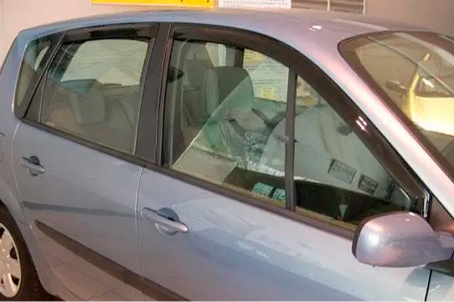 Renault Scenic/Grand 2003-2009 гг. Ветровики на окна (4 шт, HIC) Фото 6