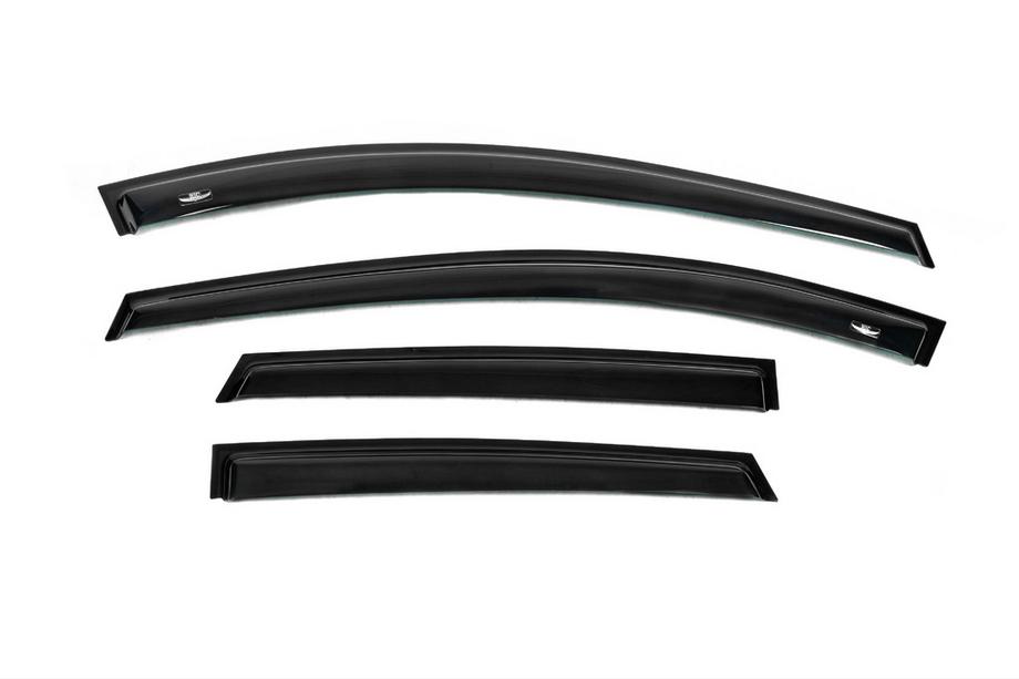 Seat Leon 2013-2020 гг. Ветровики на окна (HB, 4 шт, HIC) Image