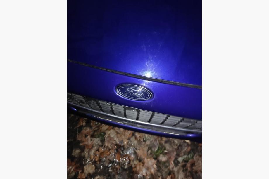 Ford Fiesta 2008-2017 гг. Передний эмблема 2013-2017 112x47мм (самоклеящаяся) Фото 4