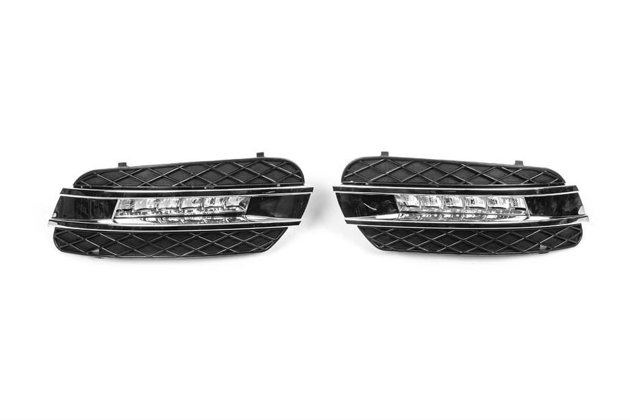 Mercedes ML W164 2005-2011 гг. Дневные ходовые огни DRL (2 шт, 2006-2008) Фото 2