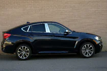 BMW X6 F16 2014-2019 гг. Комплект молдингов на окна (18 шт) фото 1