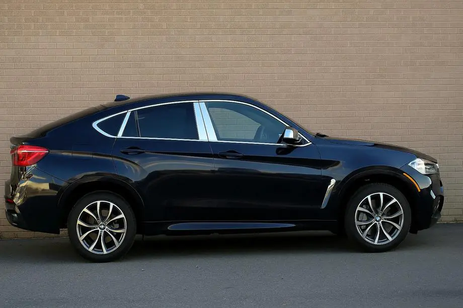 BMW X6 F16 2014-2019 гг. Комплект молдингов на окна (18 шт) Image