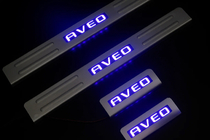 Накладки на пороги Libao (4 шт., Нержавейка) фото 1 Накладки на пороги Libao (4 шт., Нержавейка) фото 1