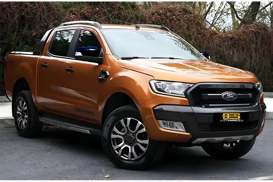 Ford Ranger 2011–2022 гг. Накладки на Зеркала 2015+ (в стиле BMW, 2 шт) Фото 5