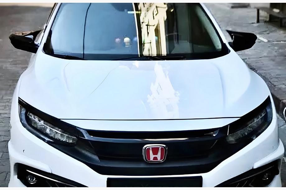 Honda Civic Sedan X 2016-2021 гг. Накладки на Зеркала BMW-Style (2 шт) Фото 9