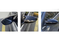 Накладки на зеркала без выреза под поворотник в стиле BMW (2 шт) фото 1