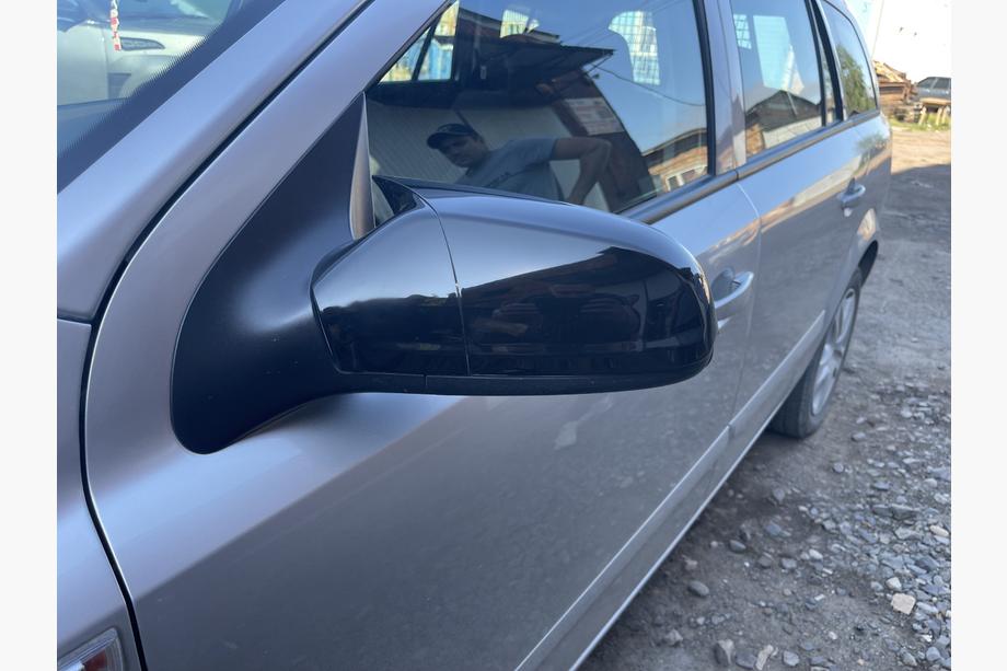 Opel Astra H 2004-2013 гг. Накладки на Зеркала BMW-Style 2004-2010 (2 шт) Фото 3