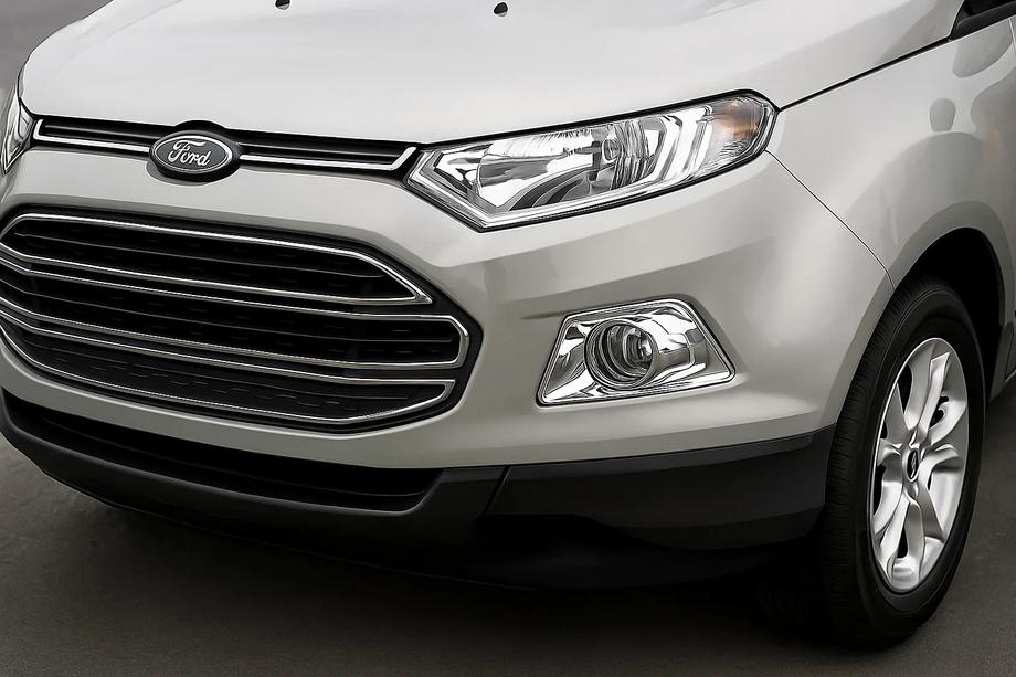 Ford Ecosport 2013-2022 гг. Хромированные Накладки на Противотуманные Фары (2013-2018) Image