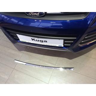 Накладка на капот (ABS) Ford Kuga/Escape 2013-2019 гг. фото 2