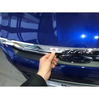 Накладка на капот (ABS) Ford Kuga/Escape 2013-2019 гг. фото 1