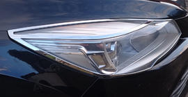 Ford Kuga/Escape 2013-2019 гг. Накладки на Фары 2013-2016 (ABS) фото 3