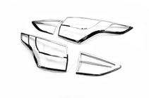 Ford Kuga/Escape 2013-2019 гг. Накладки на Задние Фонари 2013-2016 (ABS) фото 6