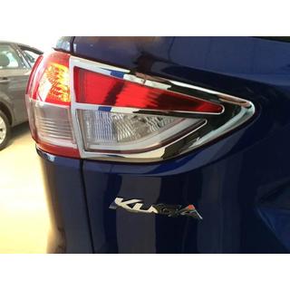 Накладки на Задние Фонари 2013-2016 (ABS) Ford Kuga/Escape 2013-2019 гг. фото 3