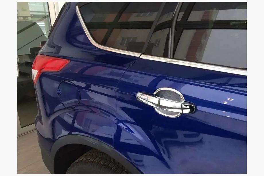 Ford Kuga/Escape 2013-2019 гг. Хромированные накладки под ручки (4 шт, ABS) Image