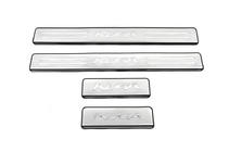 Ford Kuga/Escape 2013-2019 гг. Накладки на пороги Libao (4 шт, нержавейка) фото 1