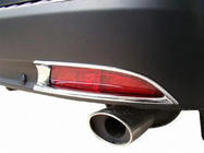 Honda CRV 2012-2016 гг. Хромированные накладки на задние противотуманные фары (2 шт, ABS) фото 1