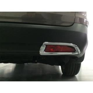 Хромированные накладки на задние противотуманные фары (2 шт, ABS) Honda CRV 2012-2016 гг. фото 2