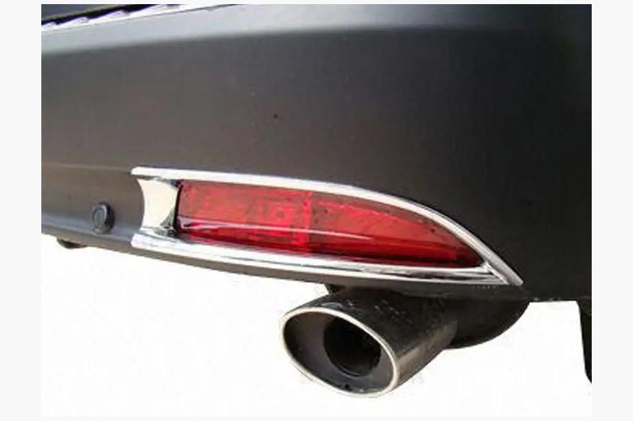 Honda CRV 2012-2016 гг. Хромированные накладки на задние противотуманные фары (2 шт, ABS) Image