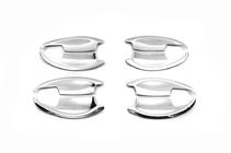 Honda CRV 2012-2016 гг. Хромированные накладки под ручки (4 шт, ABS) фото 1