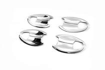 Honda CRV 2012-2016 гг. Хромированные накладки под ручки (4 шт, ABS) фото 2