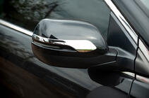 Honda CRV 2012-2016 гг. Накладки-полоски на зеркала (2 шт, ABS) фото 1