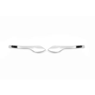 Накладки-полоски на зеркала (2 шт, ABS) Honda CRV 2012-2016 гг. фото 4