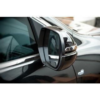 Накладки-полоски на зеркала (2 шт, ABS) Honda CRV 2012-2016 гг. фото 3